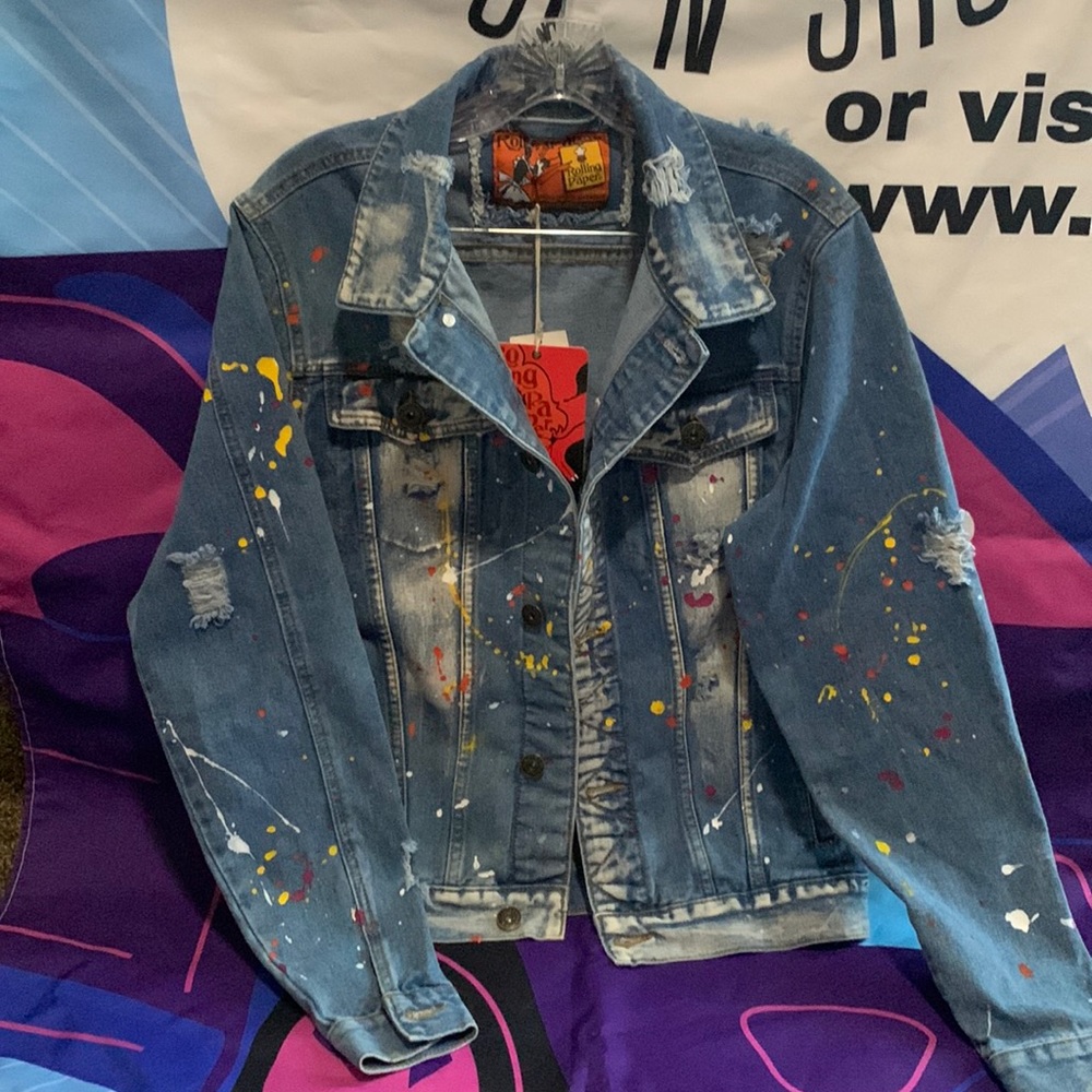 Graphic Jean Denim Jacket